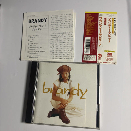 Brandy – Brandy (CD, 1995) amcy-824 Bonus Japan Track, obi