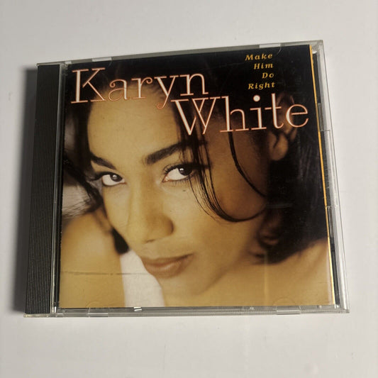Karyn White – Make Him Do Right (CD, 1994) 9 45400-2