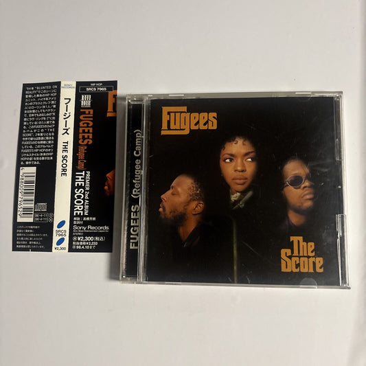 Fugees (Refugee Camp) – The Score (CD, 1996) srcs-7965 Bonus Japan Track, obi