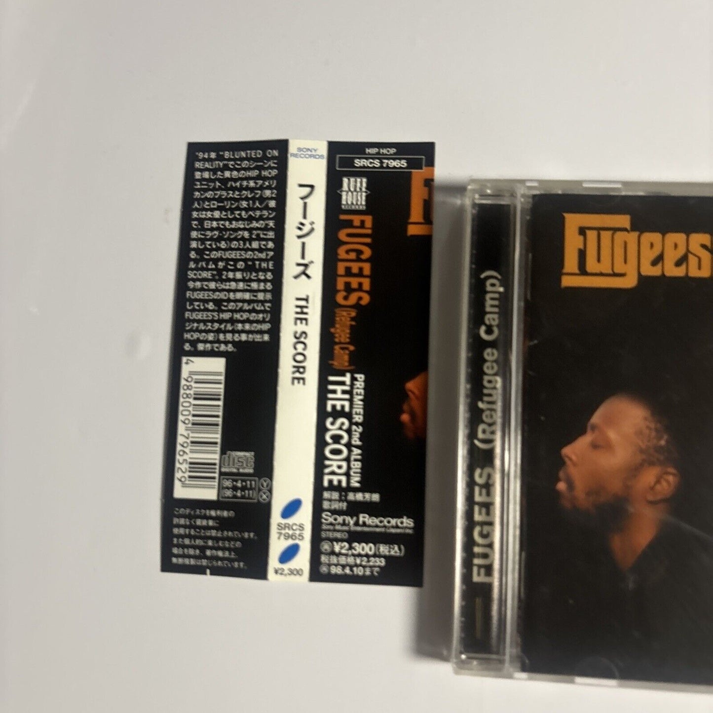 Fugees (Refugee Camp) – The Score (CD, 1996) srcs-7965 Bonus Japan Track, obi