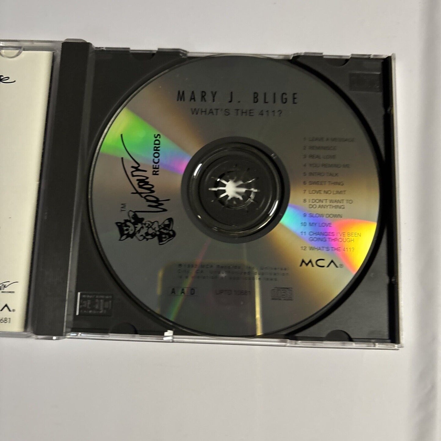 Mary J. Blige – What's The 411? (CD, 1992) UPTD-10681