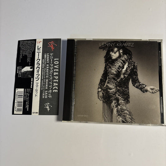 Lenny Kravitz – Mama Said (CD, 1991) vjcp-28018 Japan obi