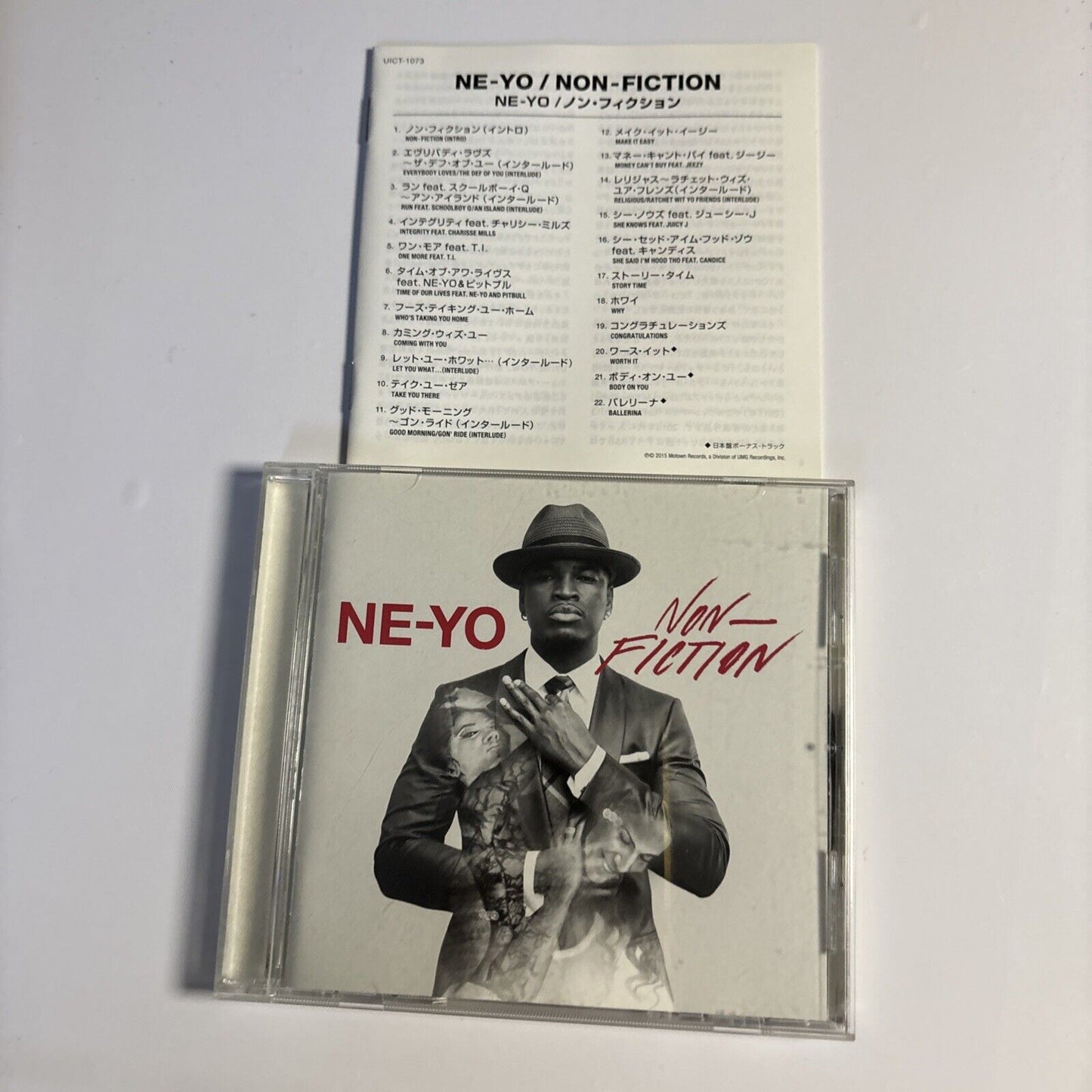 Ne-Yo – Non-Fiction (CD, 2015) uict-1073 Bonus Japan Track