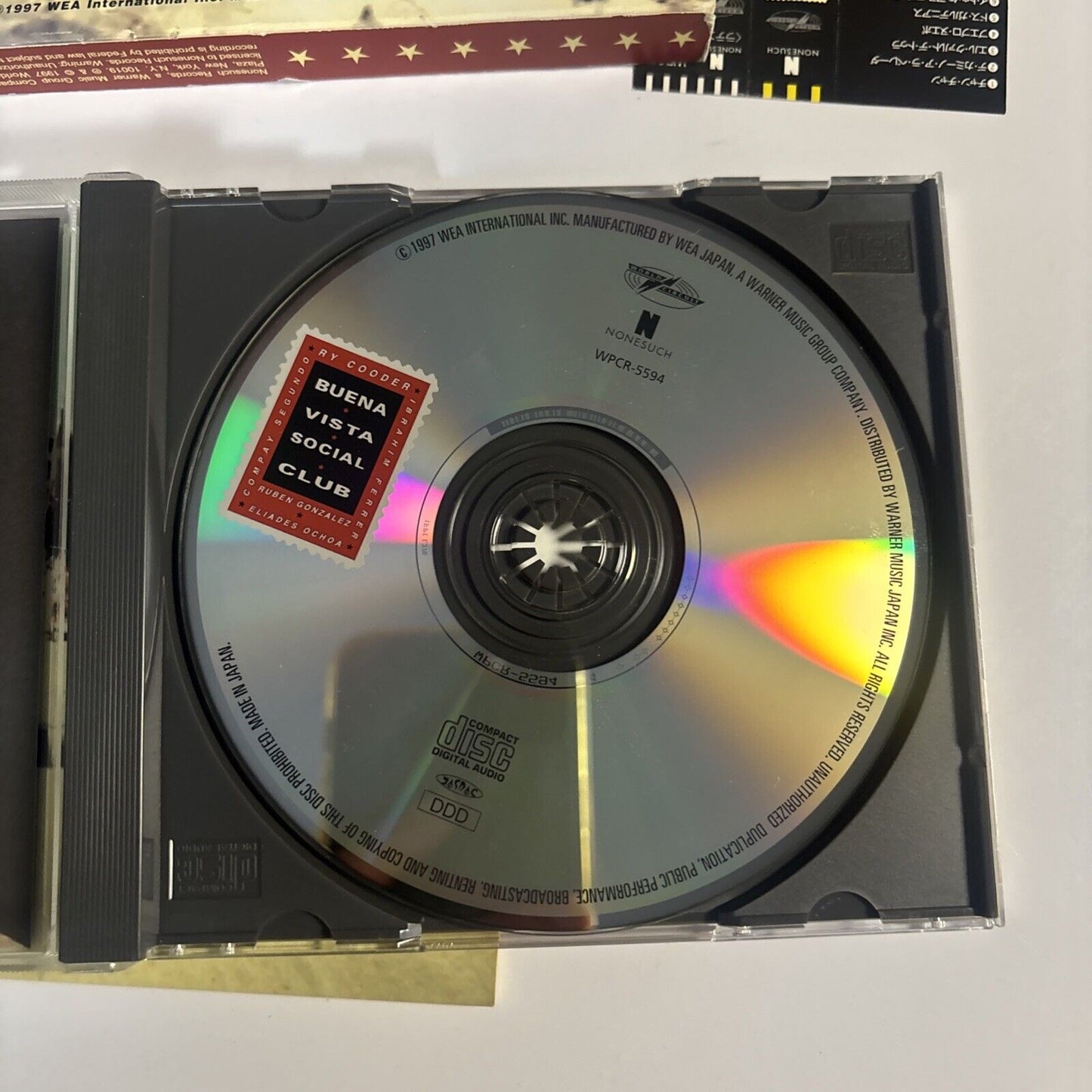 Buena Vista Social Club – Buena Vista Social Club (CD, 1997) wpcr-5594 Japan obi