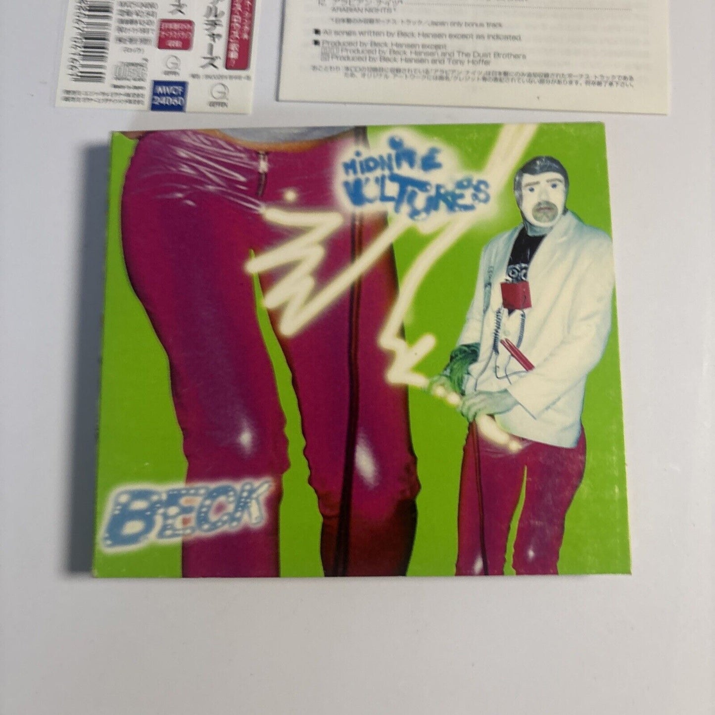 Beck – Midnite Vultures (CD, 1999) MVCF-24060 Japan obi, digipak