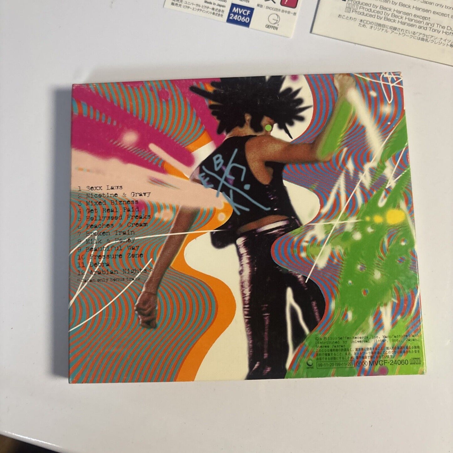 Beck – Midnite Vultures (CD, 1999) MVCF-24060 Japan obi, digipak