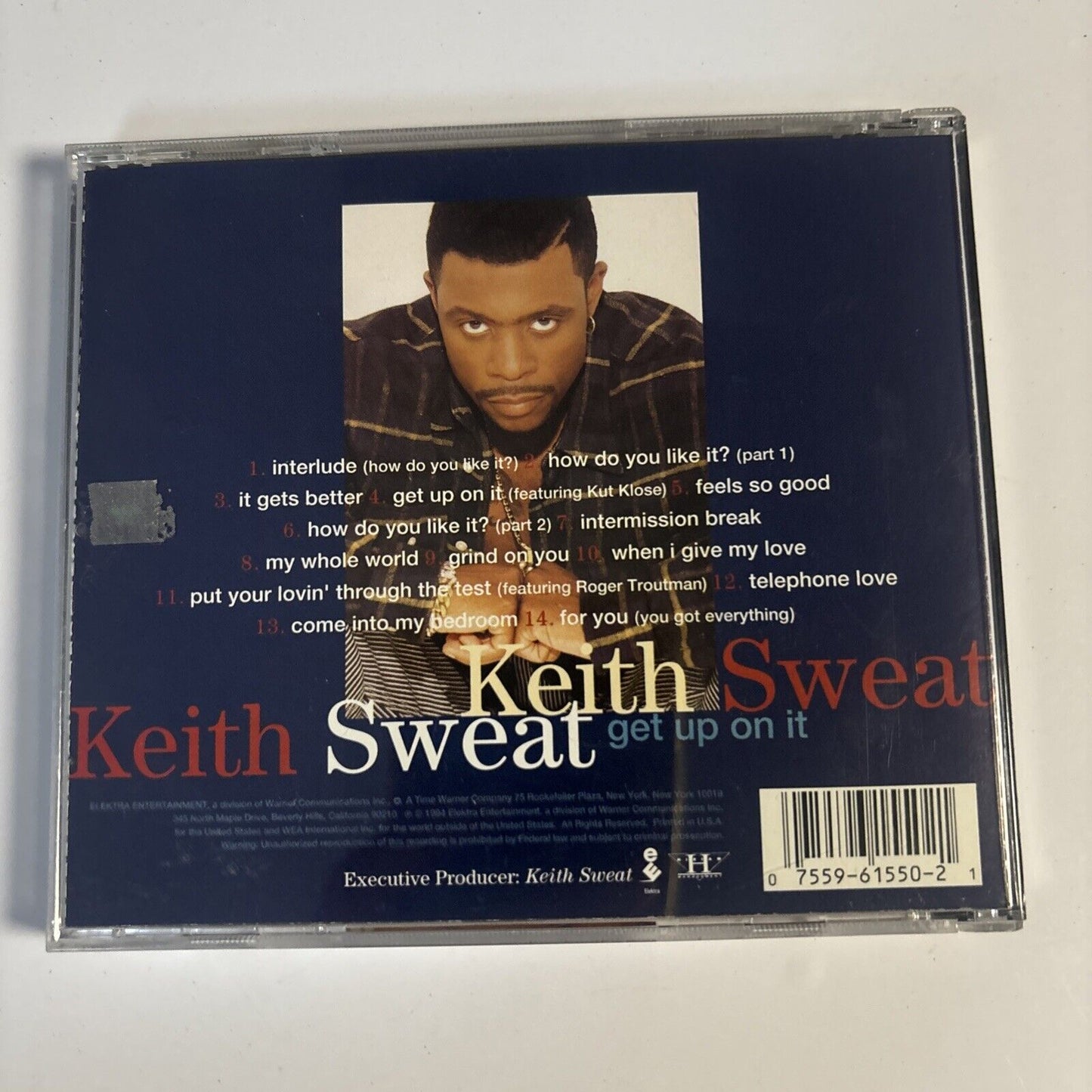 Keith Sweat – Get Up On It (CD, 1994) 61550-2