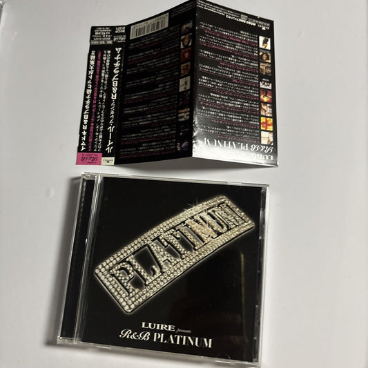 Luire Presents R&B Platinum (CD, 2004) bvcp-21371 Japan obi