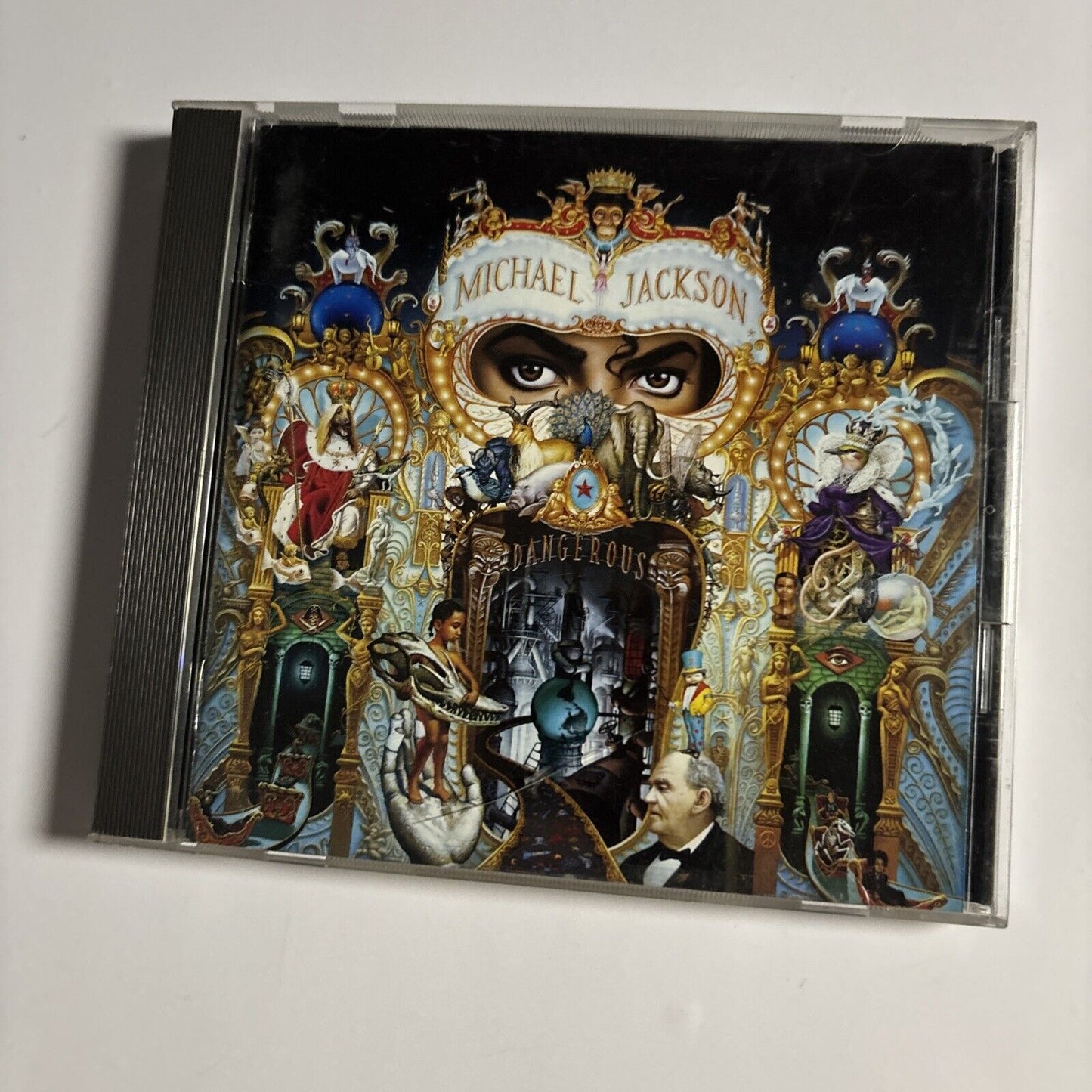 Michael Jackson – Dangerous (CD, 1991) esca-5500 Japan