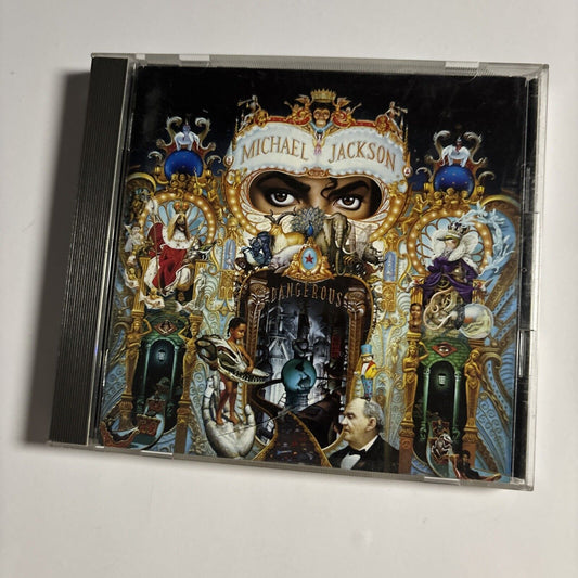 Michael Jackson – Dangerous (CD, 1991) esca-5500 Japan