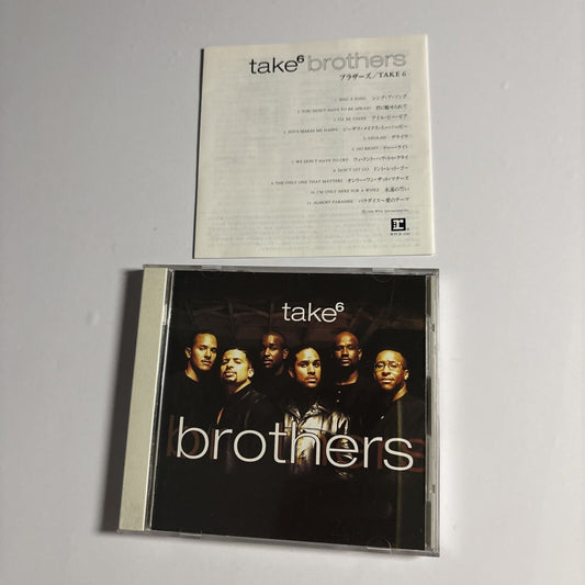 Take 6 – Brothers (CD, 1996) wpcr-600 Japan
