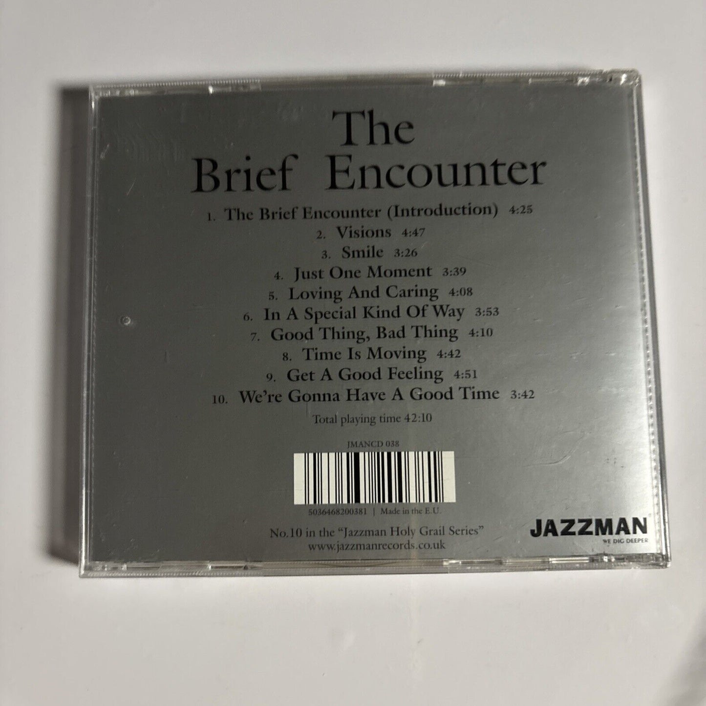 The Brief Encounter – The Brief Encounter (CD, 2010) JMANCD 038