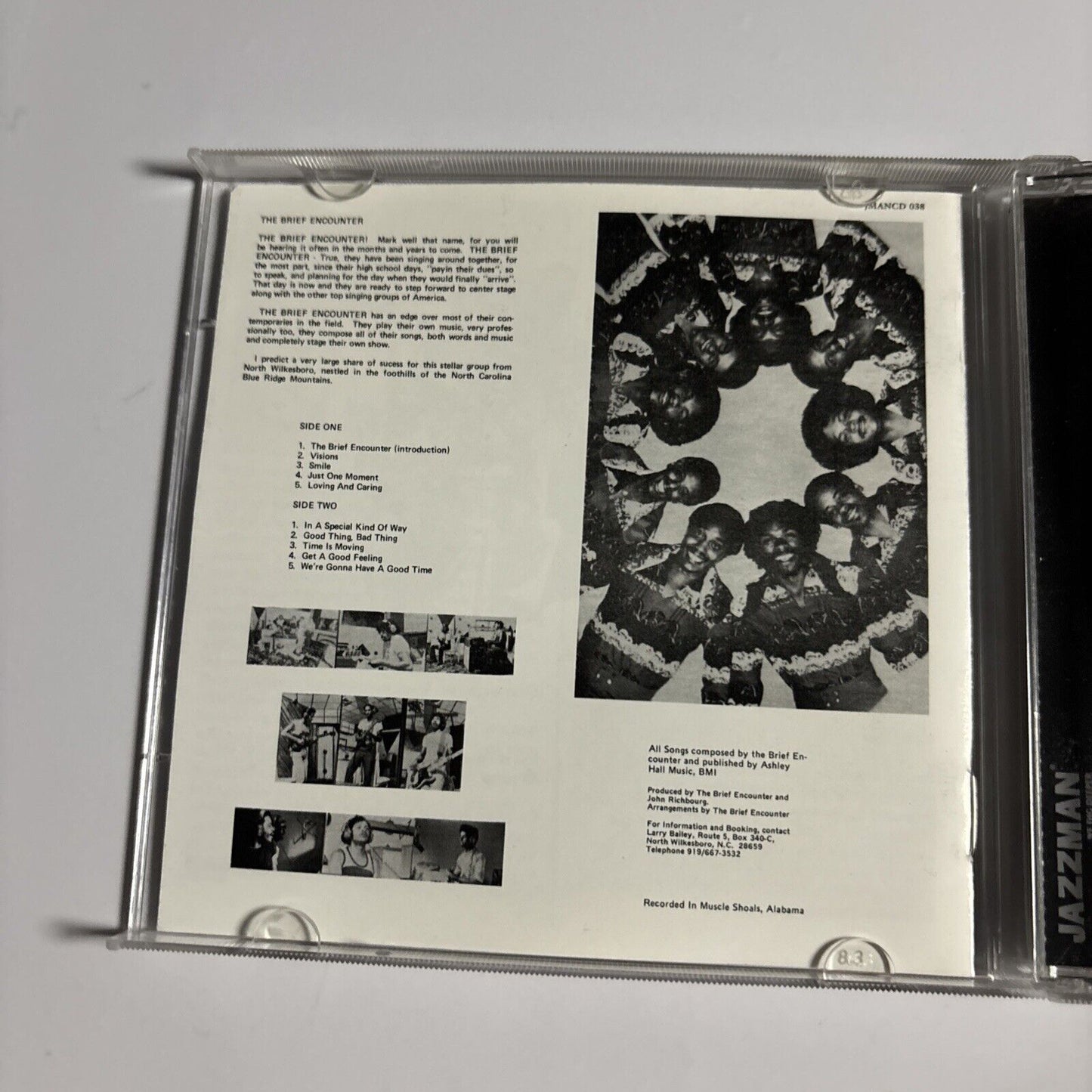 The Brief Encounter – The Brief Encounter (CD, 2010) JMANCD 038