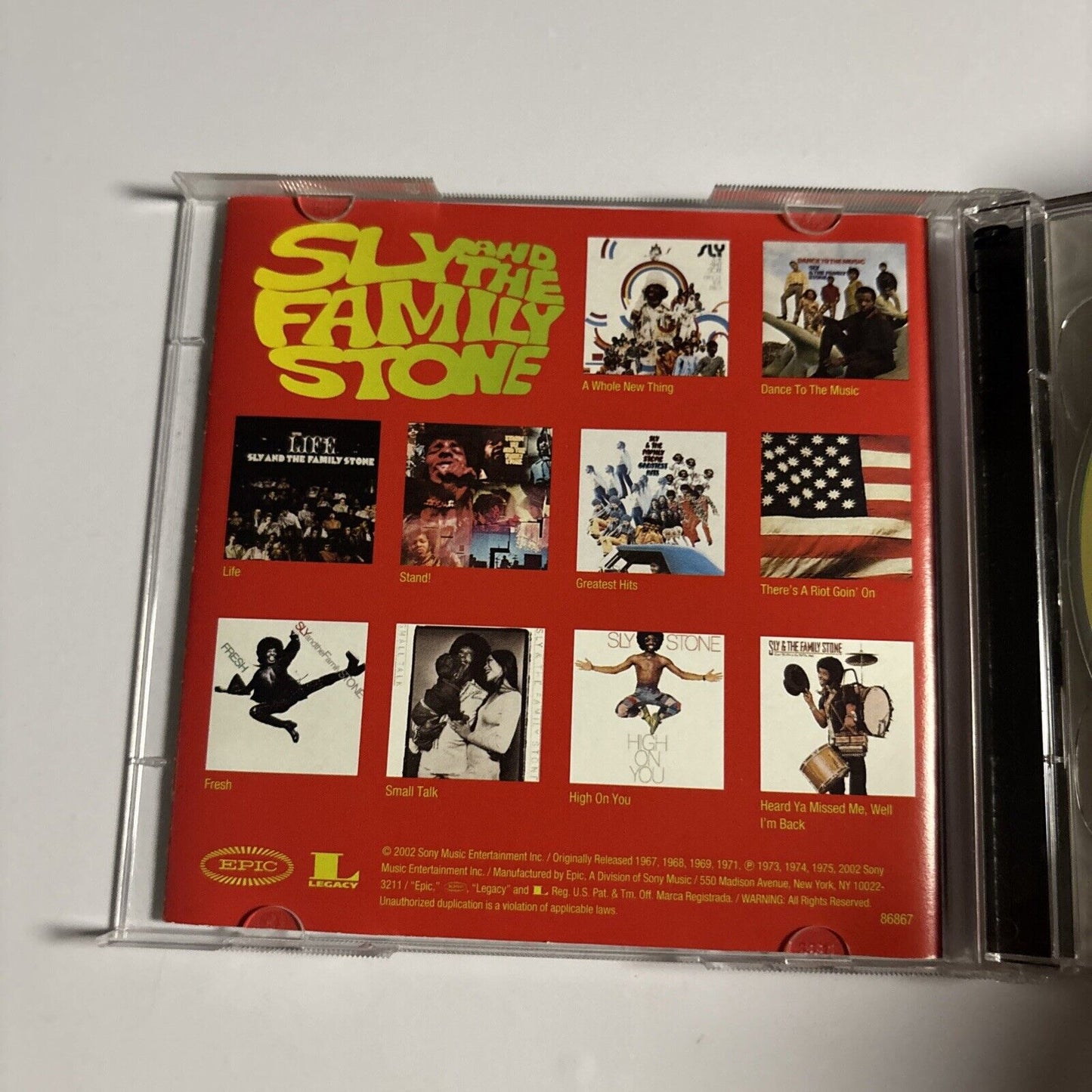 Sly & The Family Stone – The Essential Sly & The Family Stone (CD, 2003)