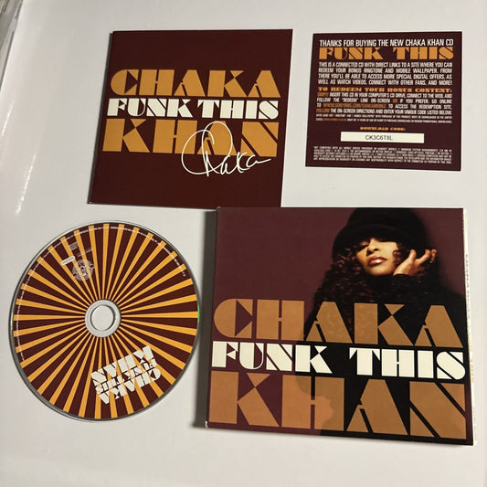Chaka Khan – Funk This (CD, 2007)   digipak