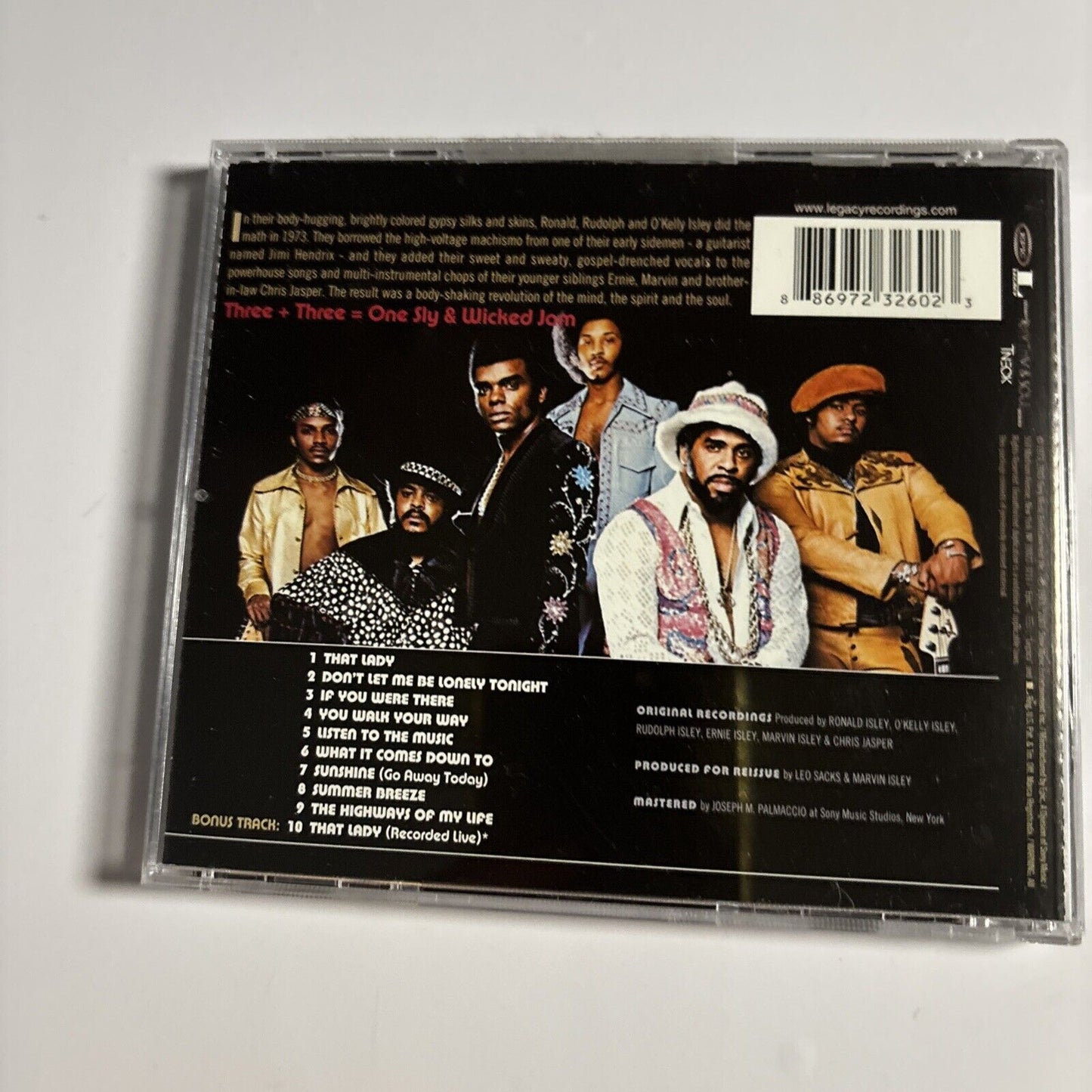 The Isley Brothers – 3 + 3 (CD, 1973) EK 85798