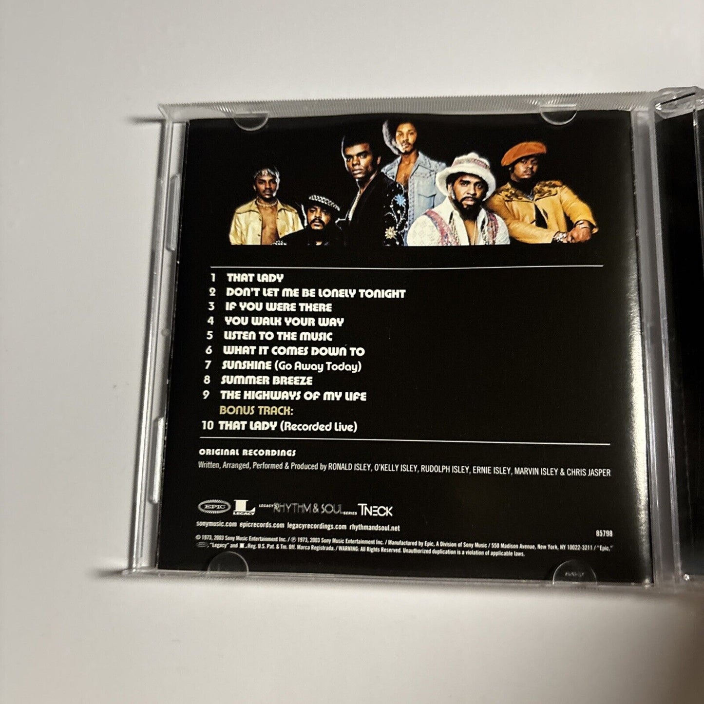 The Isley Brothers – 3 + 3 (CD, 1973) EK 85798