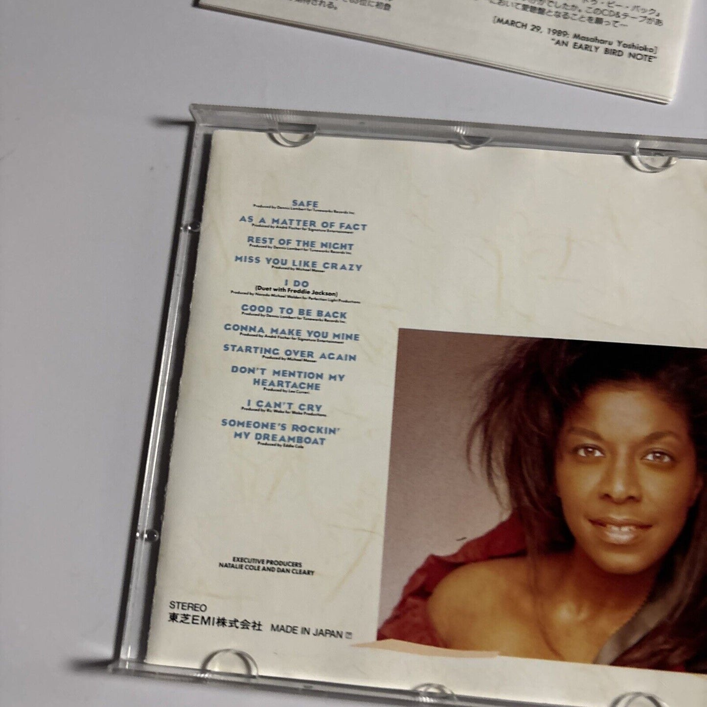 Natalie Cole – Good To Be Back (CD, 1990) cp32-5847 Japan