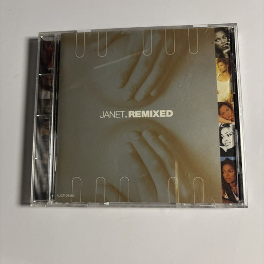 Janet Jackson – Janet.Remixed (CD, 1995) vjcp-25160 Japan