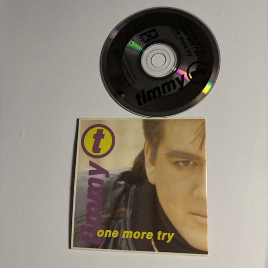 Timmy T – One More Try (CD, 1991) 70002