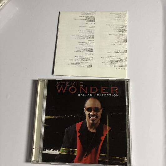 Stevie Wonder – Ballad Collection (CD, 1999) poct-1136 Japan