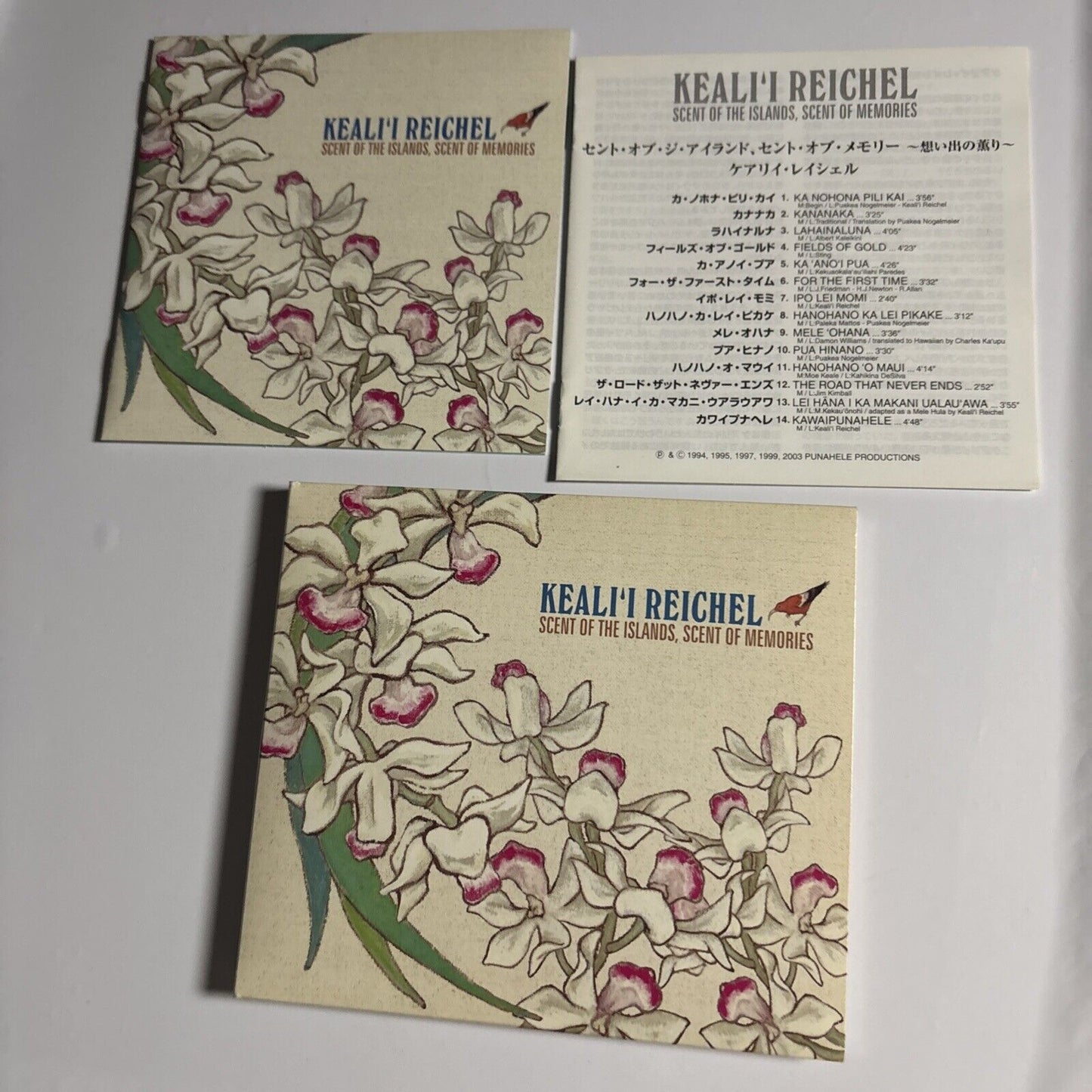Keali'i Reichel – Scent Of The Island, Scent Of Memories (CD 2005) Japan digipak