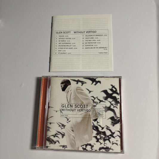 Glen Scott – Without Vertigo (CD, 1999) esca-7435 Japan