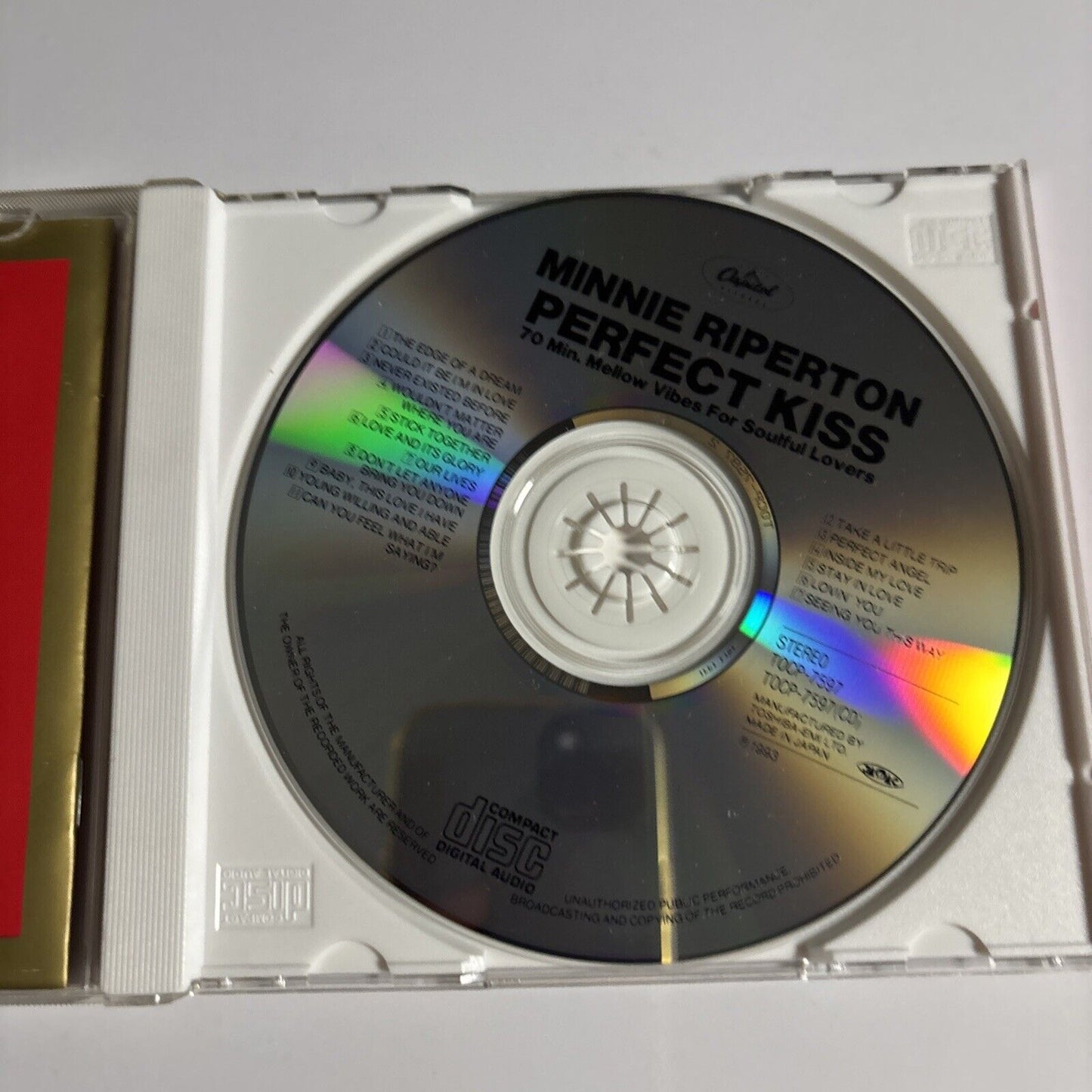Minnie Riperton – Perfect Kiss, Minnie Riperton Best Collection (CD, 1993) Japan