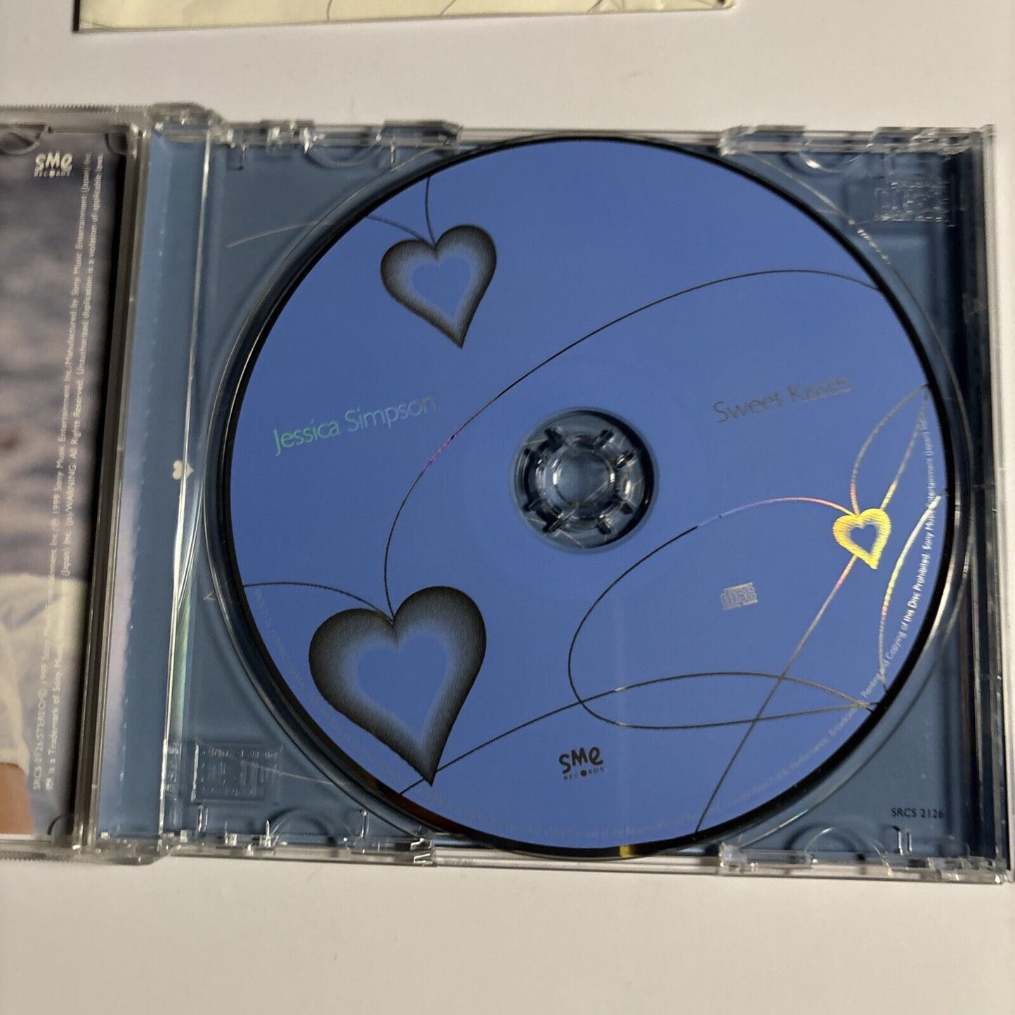Jessica Simpson – Sweet Kisses (CD, 2000) srcs-2126 Bonus Japan Track