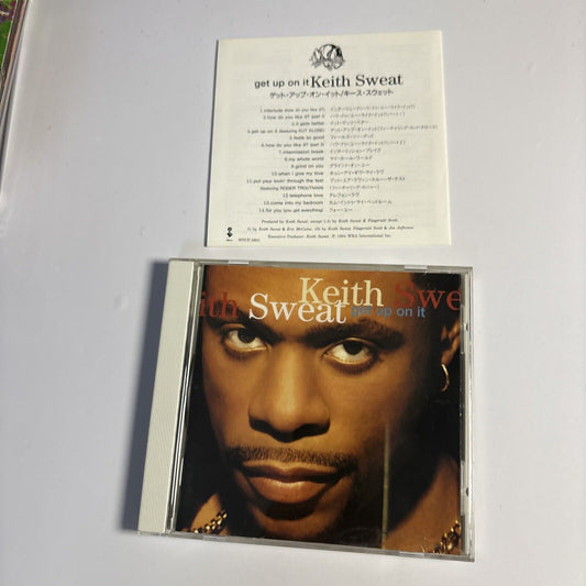 Keith Sweat – Get Up On It (CD, 1994) wpcp-5801 Japan