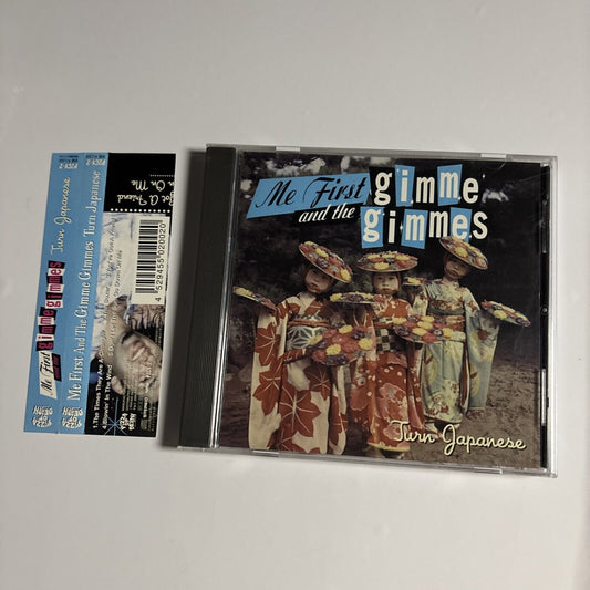 Me First And The Gimme Gimmes – Turn Japanese (CD, HDCD, 2001) pzcy-2 Japan obi