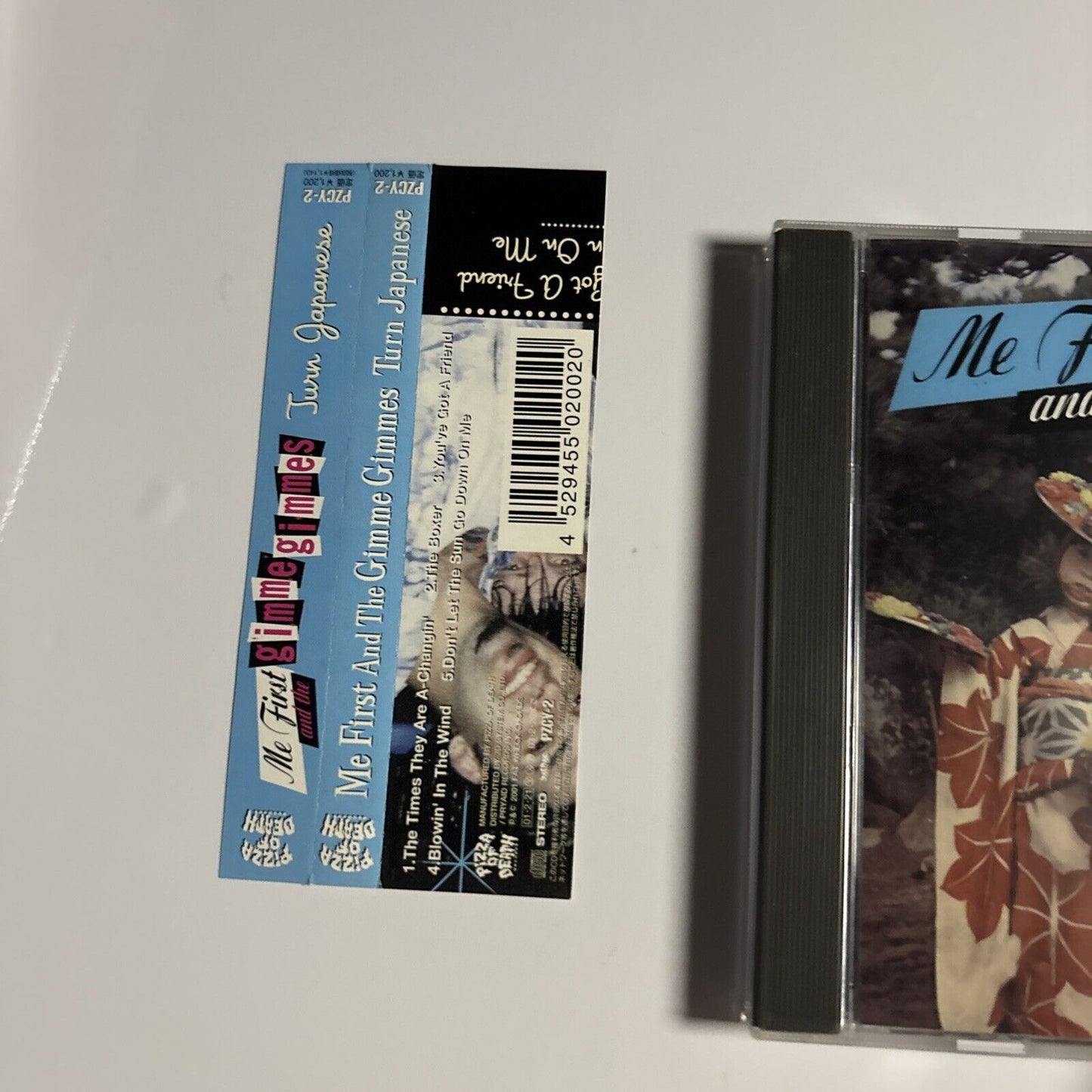 Me First And The Gimme Gimmes – Turn Japanese (CD, HDCD, 2001) pzcy-2 Japan obi