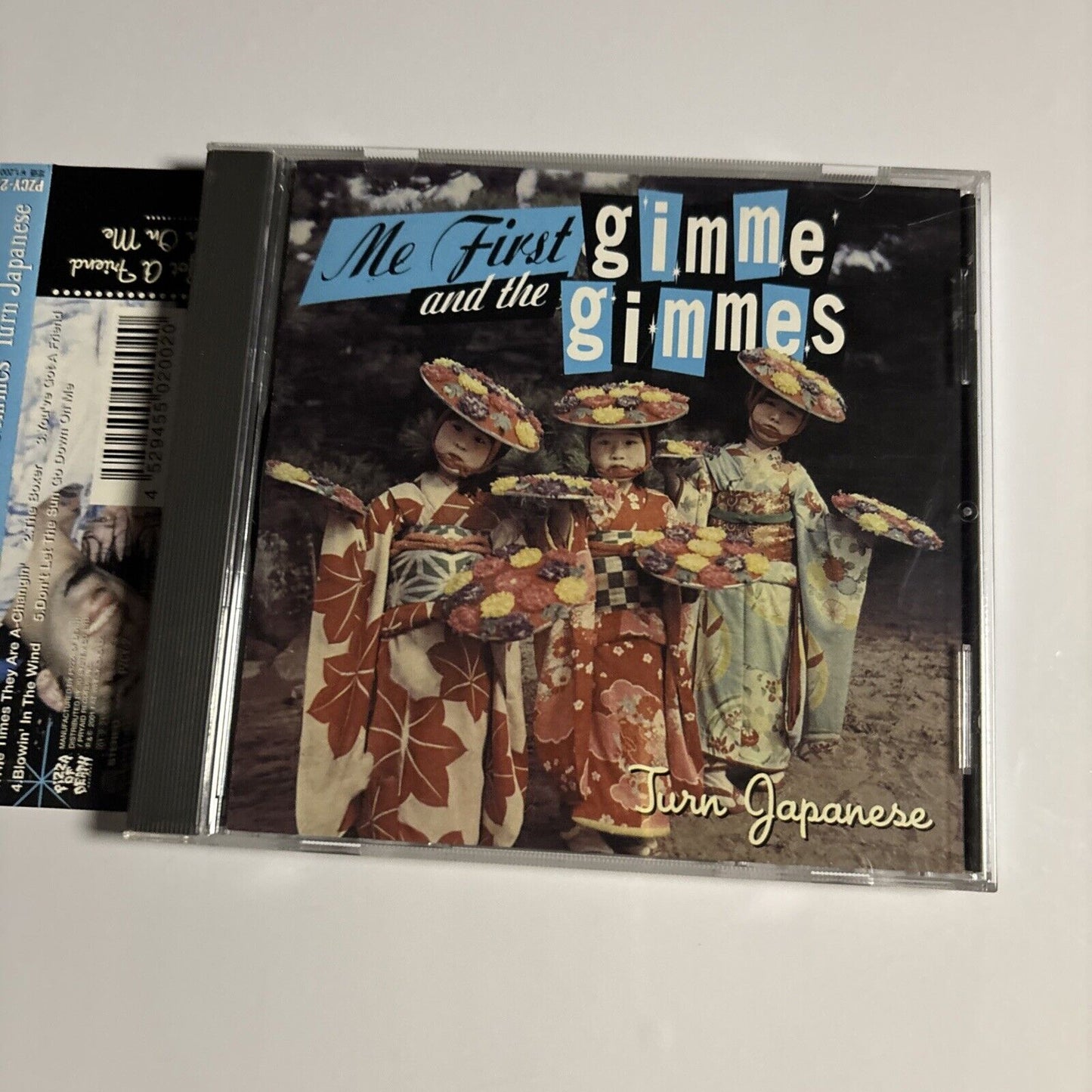 Me First And The Gimme Gimmes – Turn Japanese (CD, HDCD, 2001) pzcy-2 Japan obi