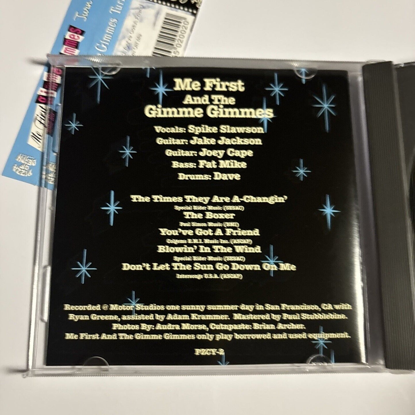 Me First And The Gimme Gimmes – Turn Japanese (CD, HDCD, 2001) pzcy-2 Japan obi