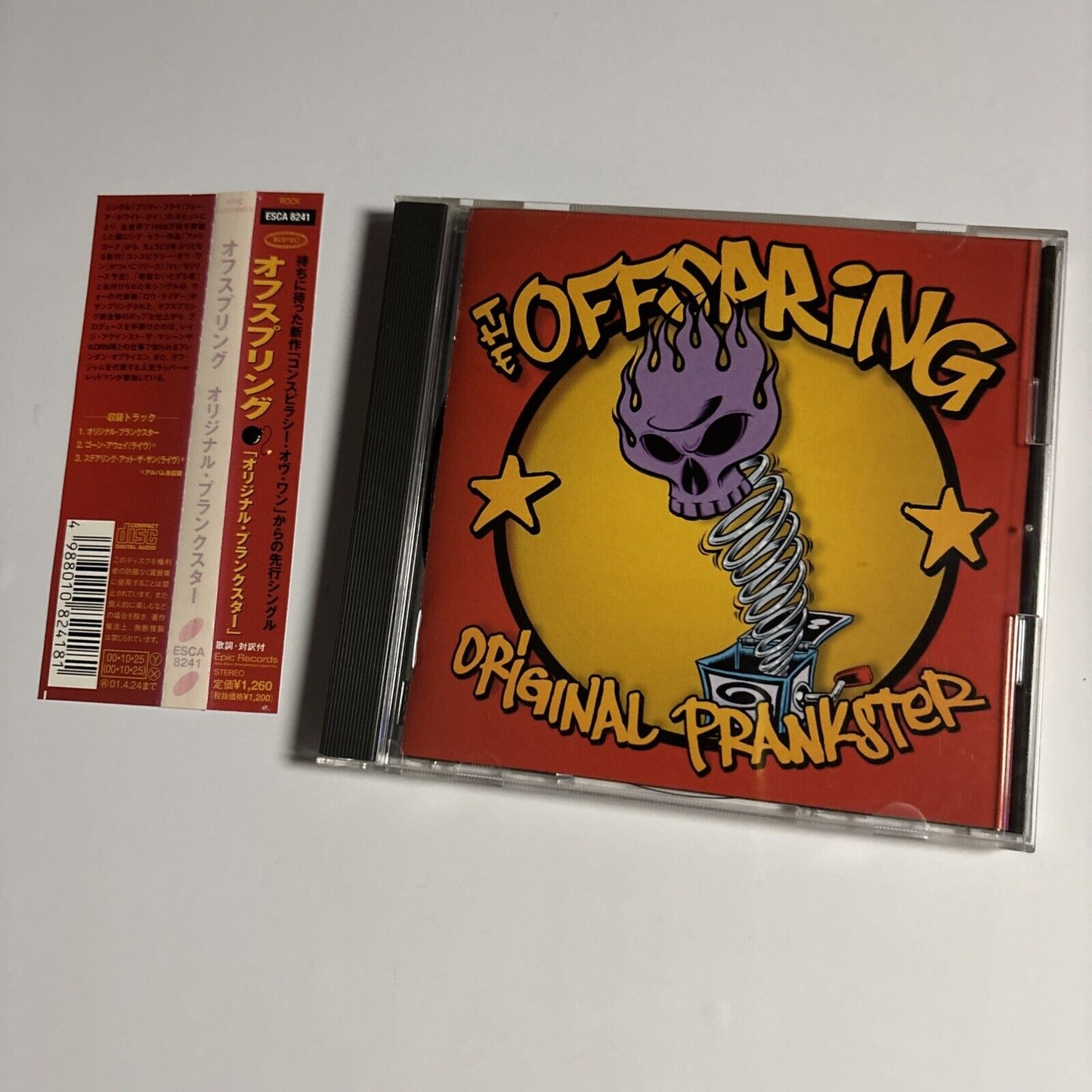 The Offspring – Original Prankster (CD, 2000) esca-8241 Japan obi