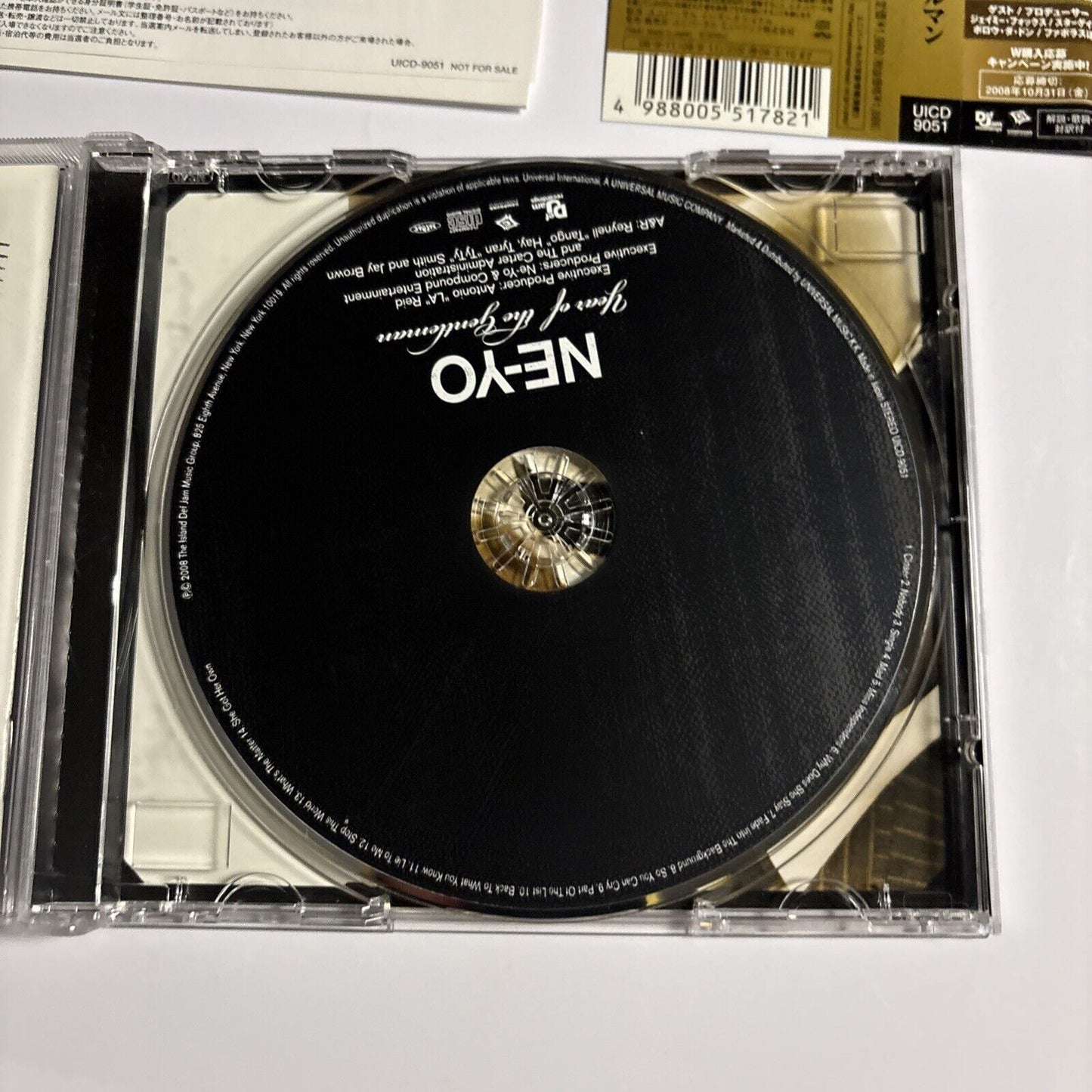 Ne-Yo – Year Of The Gentleman (CD, 2008) uicd-9051 Japan obi