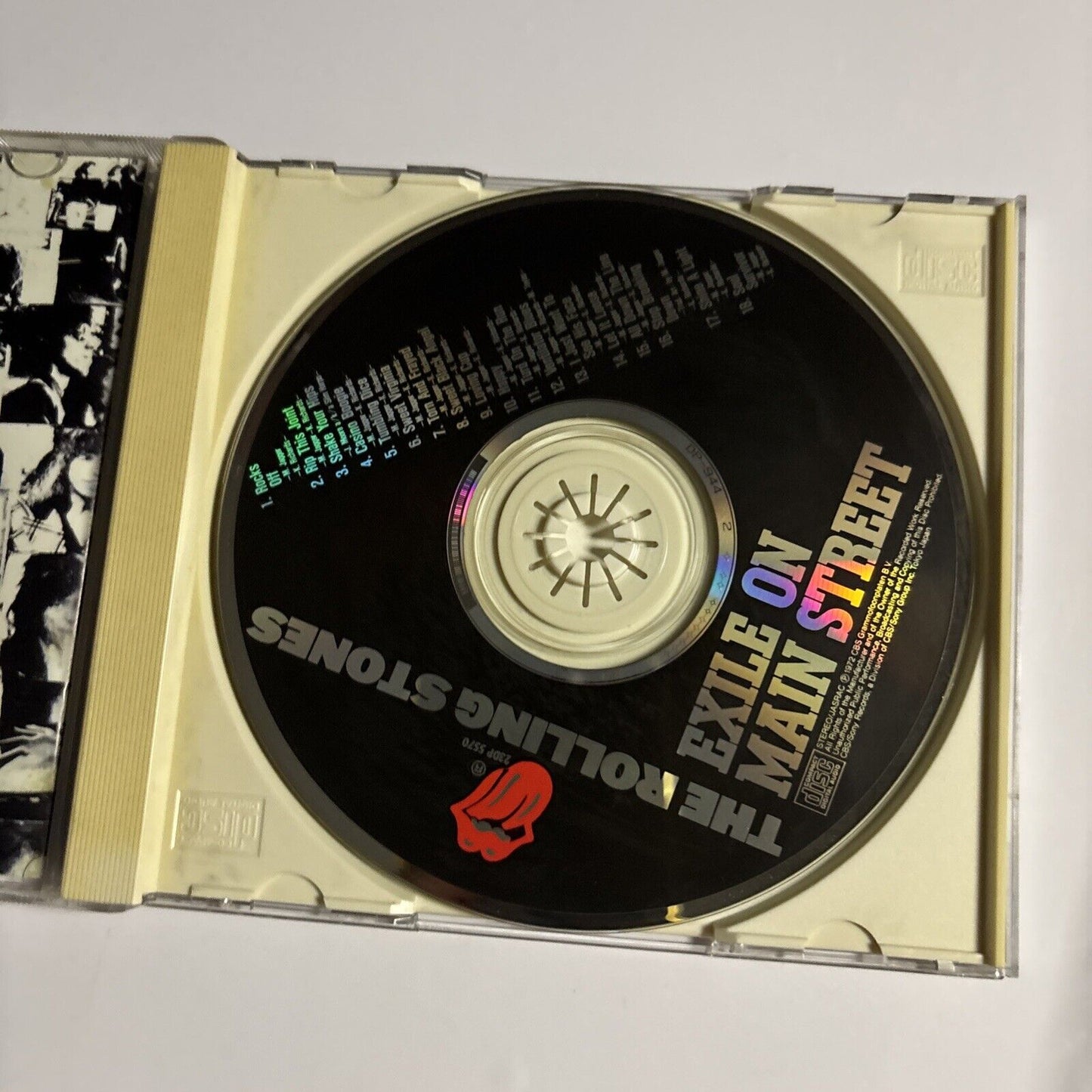 The Rolling Stones – Exile On Main St. (CD, 1989) 23dp-5570 Japan