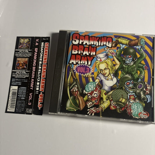 Spanking Brain Army Vol.3 (CD, 2000) MFCA-1049 Japan obi