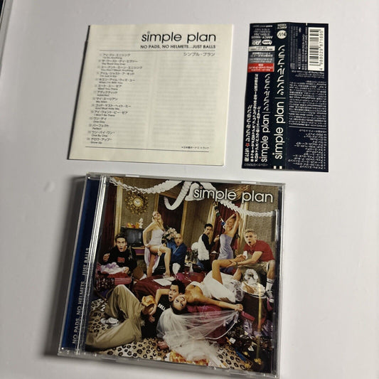 Simple Plan – No Pads, No Helmets...Just Balls (CD, 2002) Bonus Japan Track obi