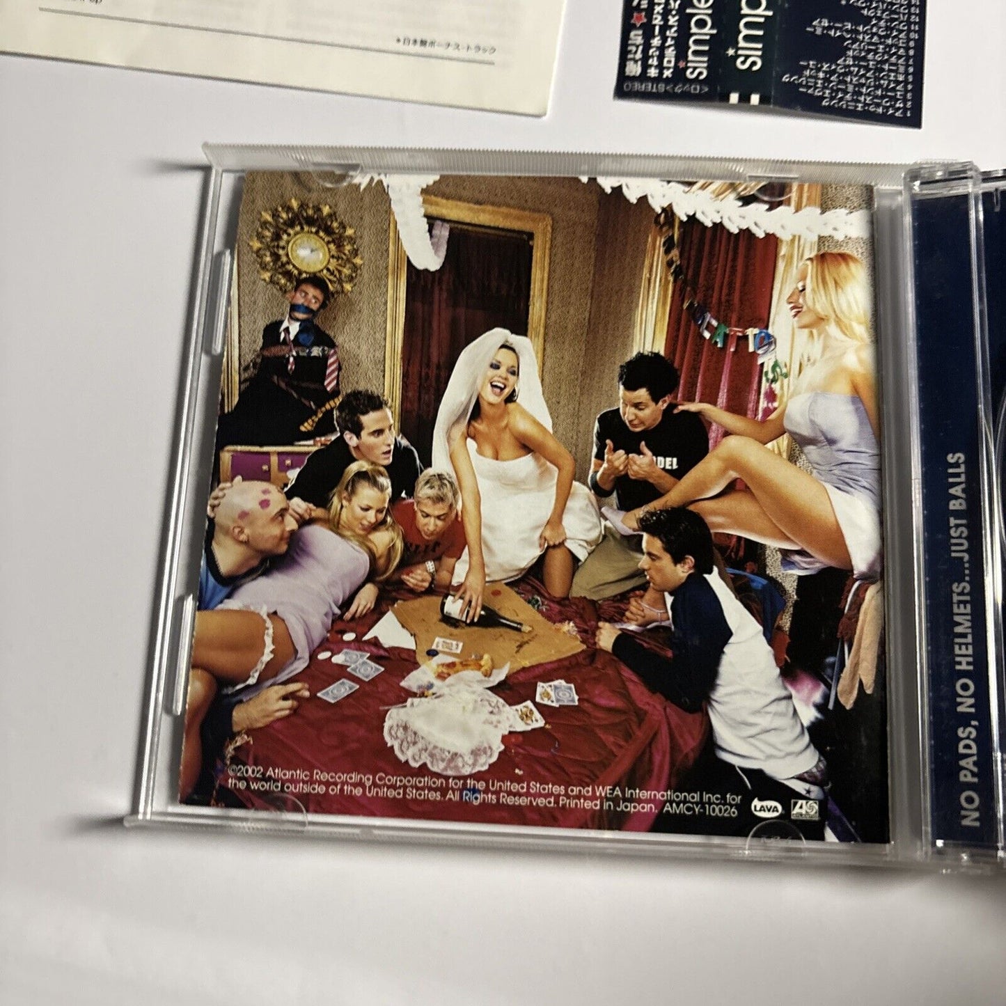 Simple Plan – No Pads, No Helmets...Just Balls (CD, 2002) Bonus Japan Track obi