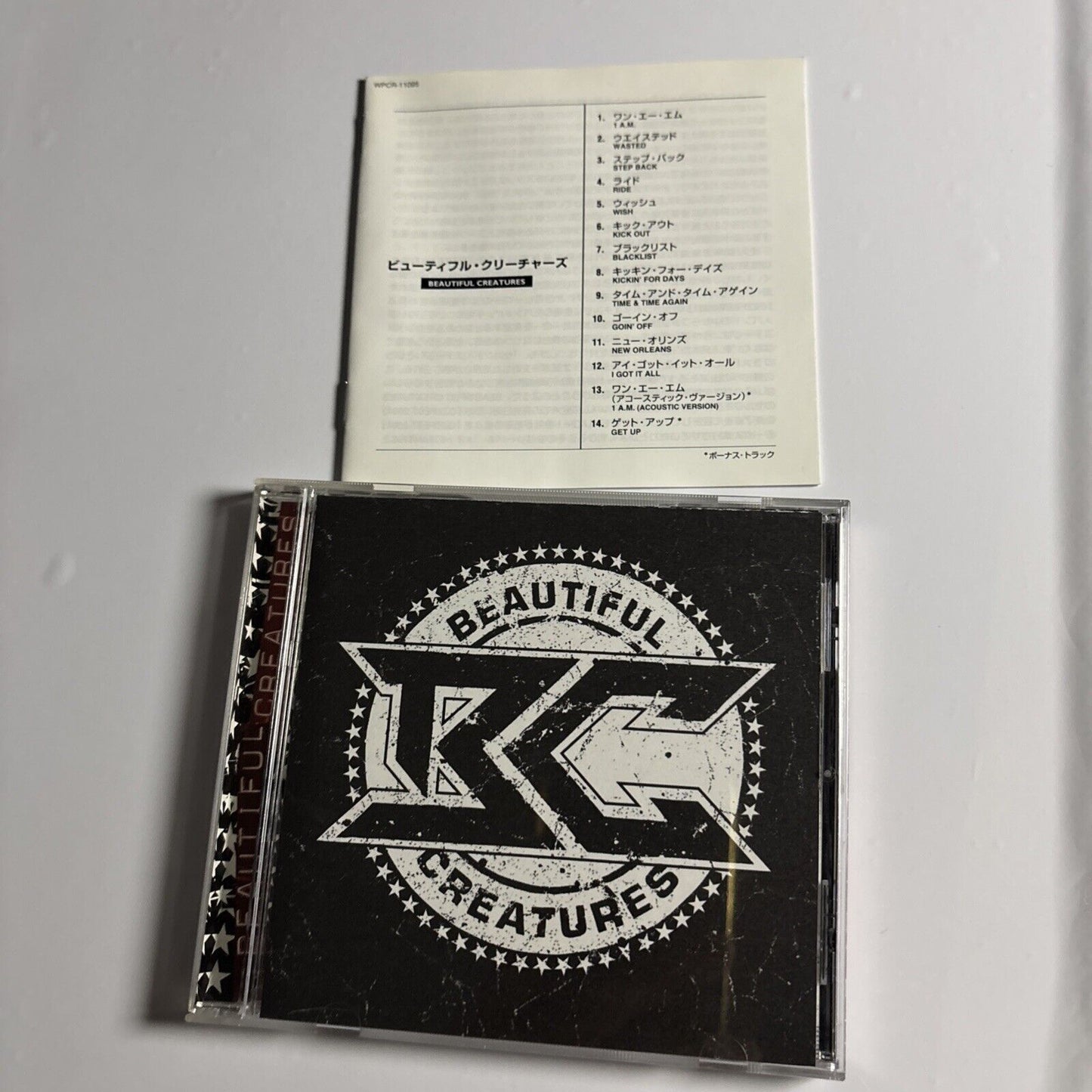 Beautiful Creatures – Beautiful Creatures (CD, 2001) wpcr-11095 Japan