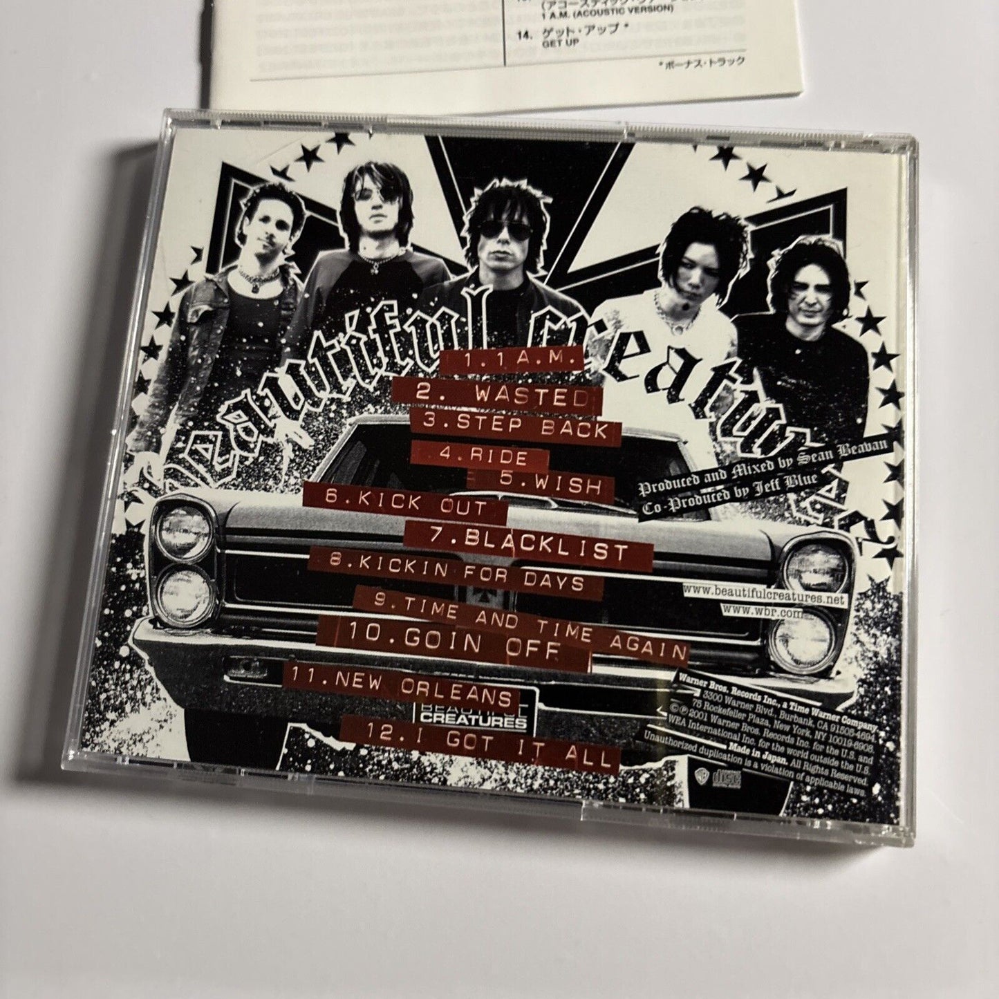 Beautiful Creatures – Beautiful Creatures (CD, 2001) wpcr-11095 Japan