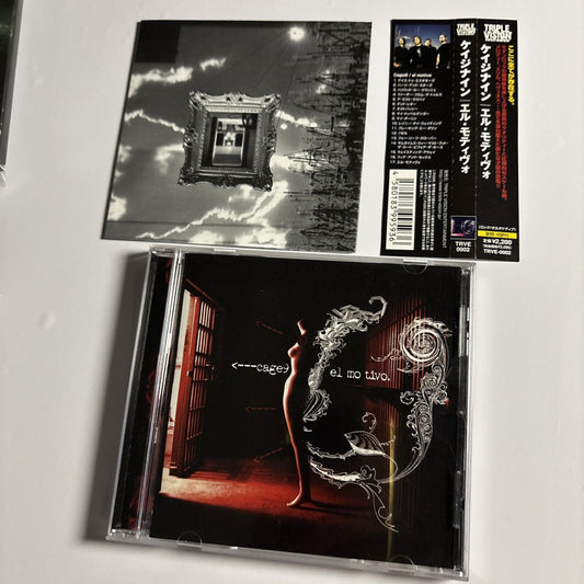 Cage9 – El Motivo (CD, 2007) trve-0002 Japan obi