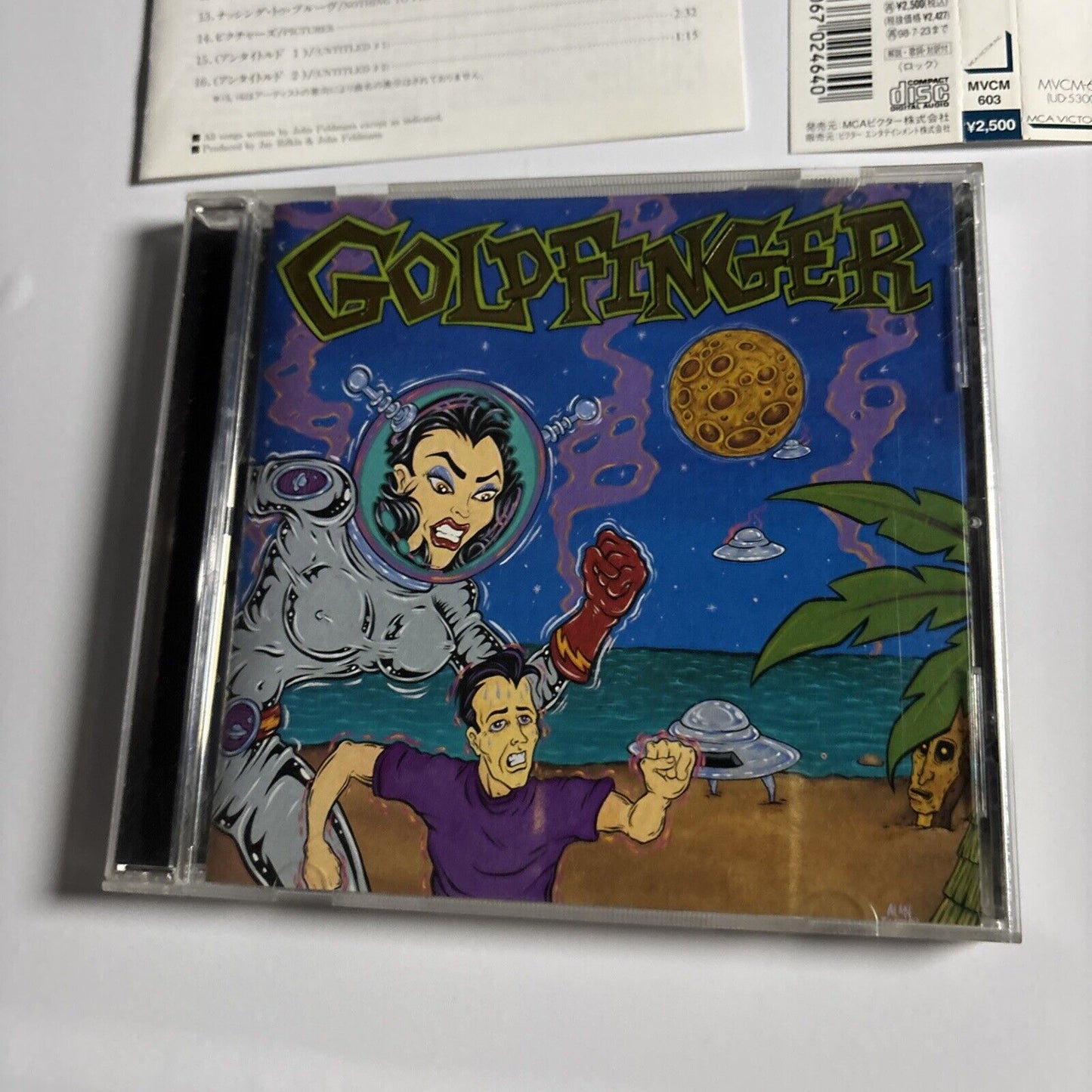 Goldfinger – Goldfinger (CD, 1996) mvcm-603 Japan obi
