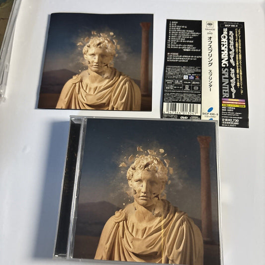 The Offspring – Splinter (CD + DVD, 2003) SICP 498~9 Bonus Japan Track, obi