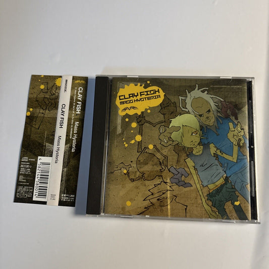 Clay Fish – Mass Hysteria (CD, 2002) mass-0001 Japan obi