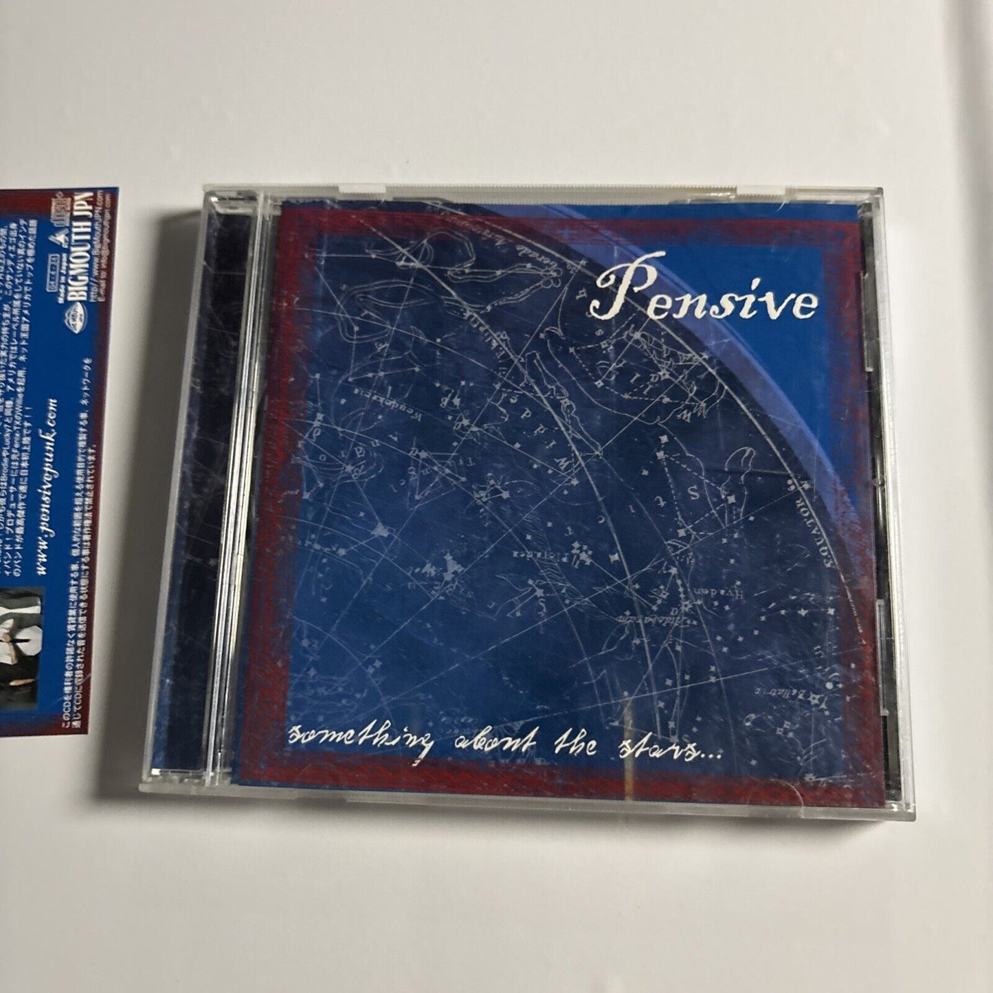 Pensive – Something About The Stars (CD, 2004) bigmj0028 Bonus Japan Track, obi