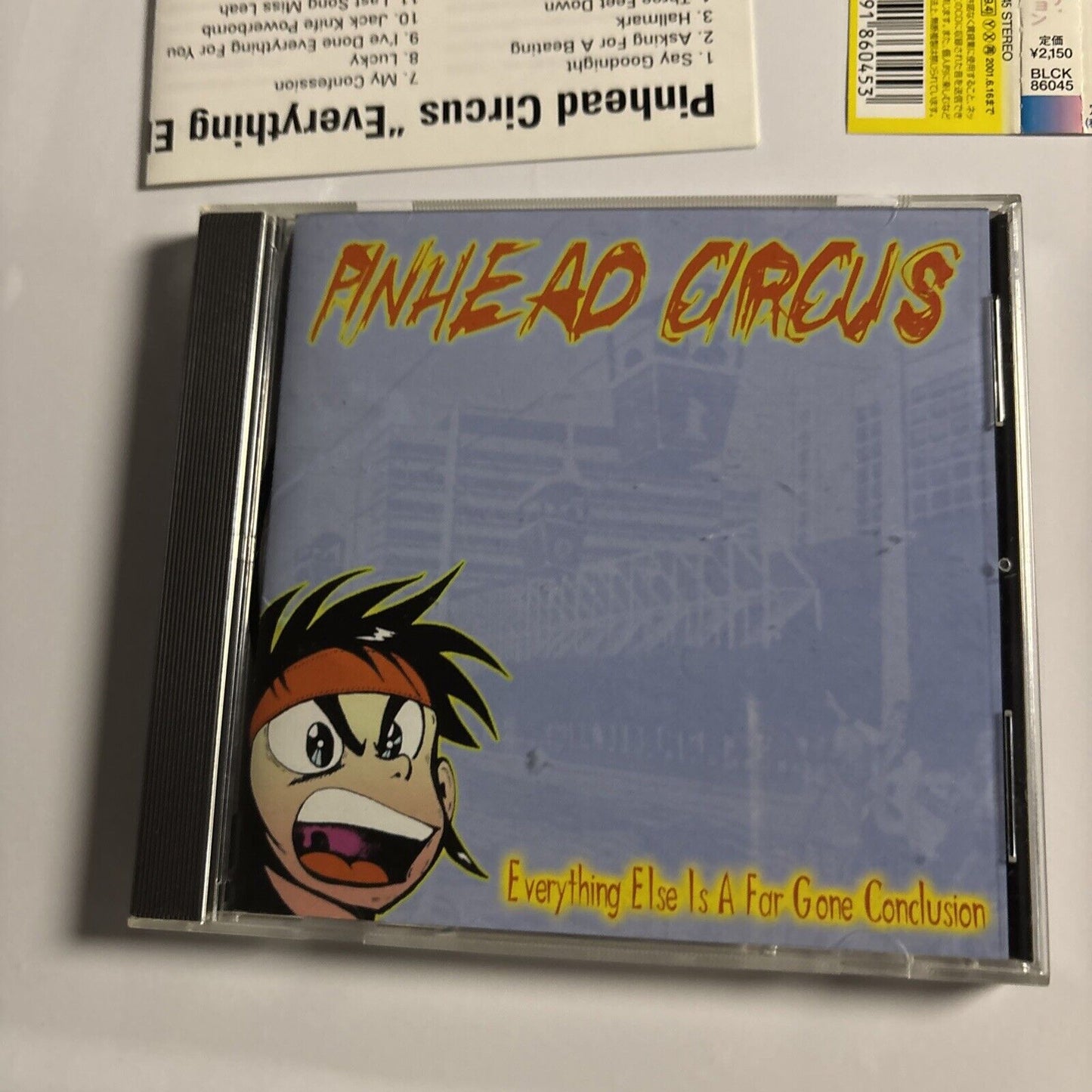 Pinhead Circus – Everything Else Is A Far Gone Conclusion (CD, 1999) Japan obi