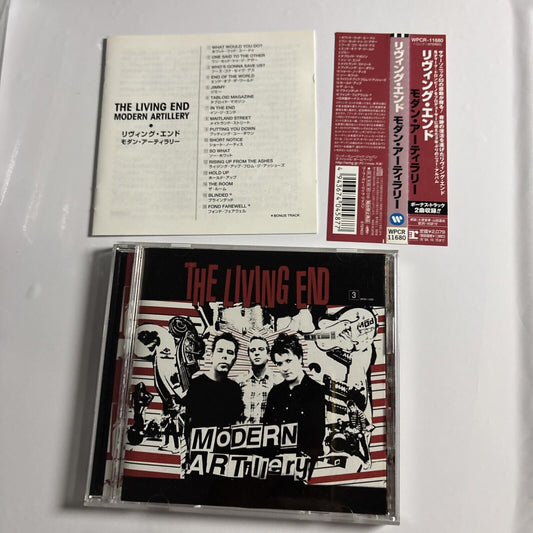 The Living End – Modern Artillery (CD, 2004) WPCR-11680 Bonus Japan Track, obi