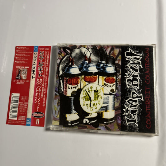 Limp Bizkit – Counterfeit Countdown (CD, 1998) mvct-12003 Japan obi